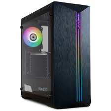 Gabinete Munfrost SHINE RGB Cristal templado ATX  Micro ATX  Mini ITX  1 Ventilador ARGB incluido